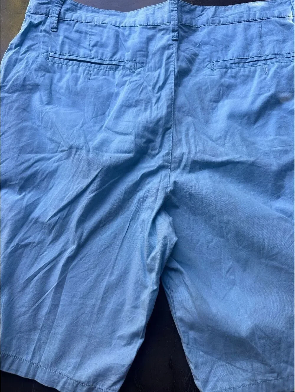 Hurley Light Blue Chino Shorts Men's 36 Casual